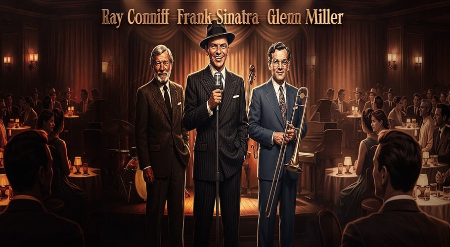 Tributo a Frank Sinatra, Ray Connif y Gleen Miller