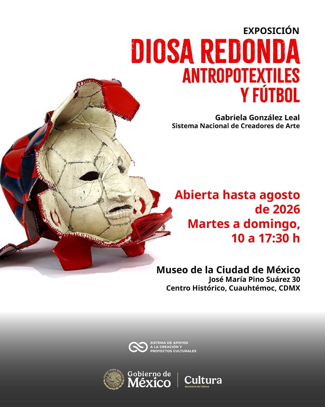 Diosa redonda: Antrotextiles y Fútbol Gabriela González