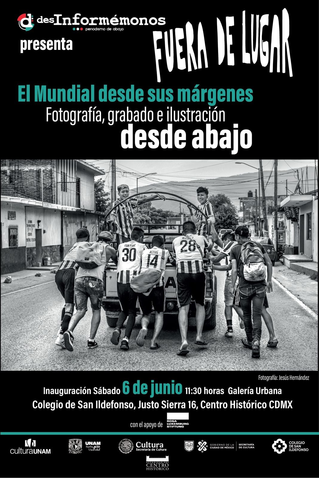 Fuera de lugar. El Mundial desde los márgenes.