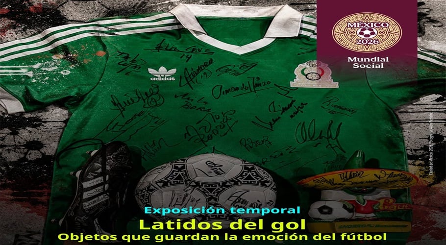 Latidos del gol. Objetos que guardan la emoción del fútbol