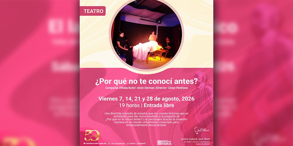 ¿Por qué no te conocí antes?