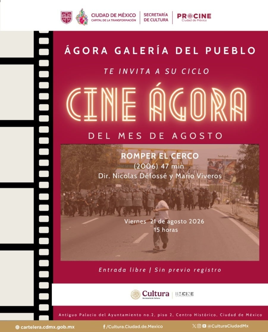 CINE ÁGORA. Romper el cerco.