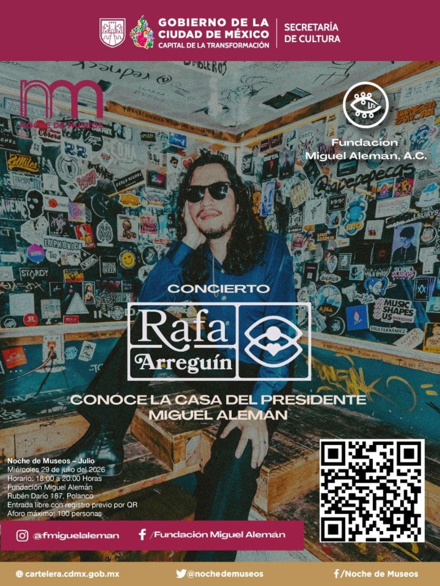 Concierto Rafa Arreguín.