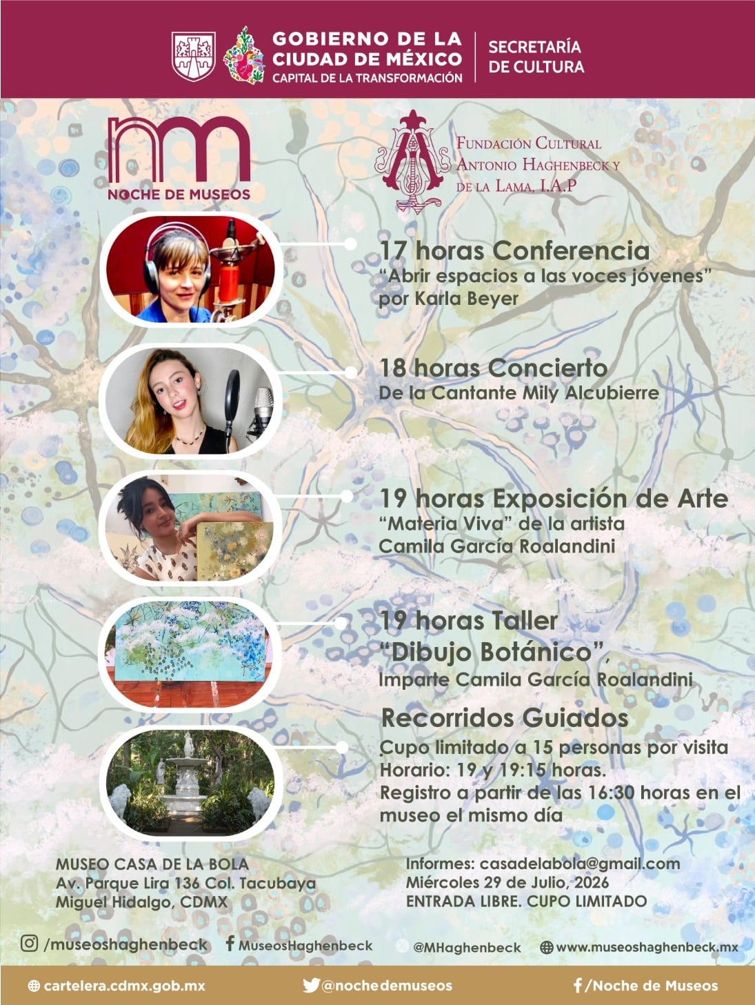 Noche de Museos en Casa de la Bola