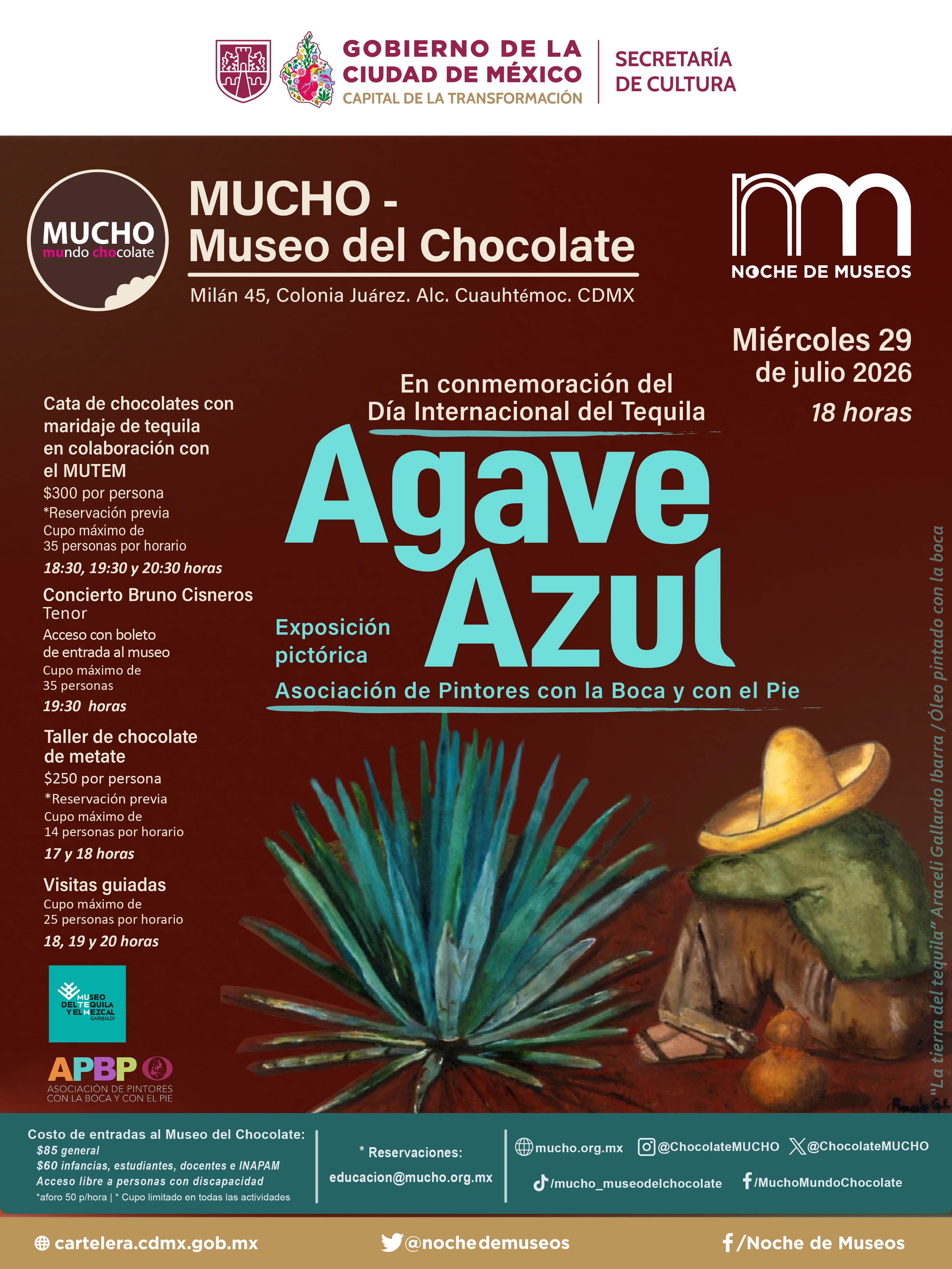 Noche de Museos en el Museo del Chocolate