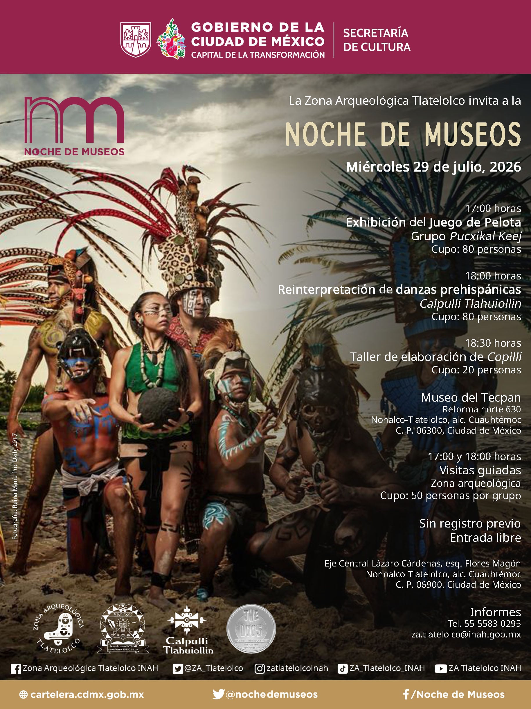 Noche de Museos en La Zona Arqueológica Tlatelolco