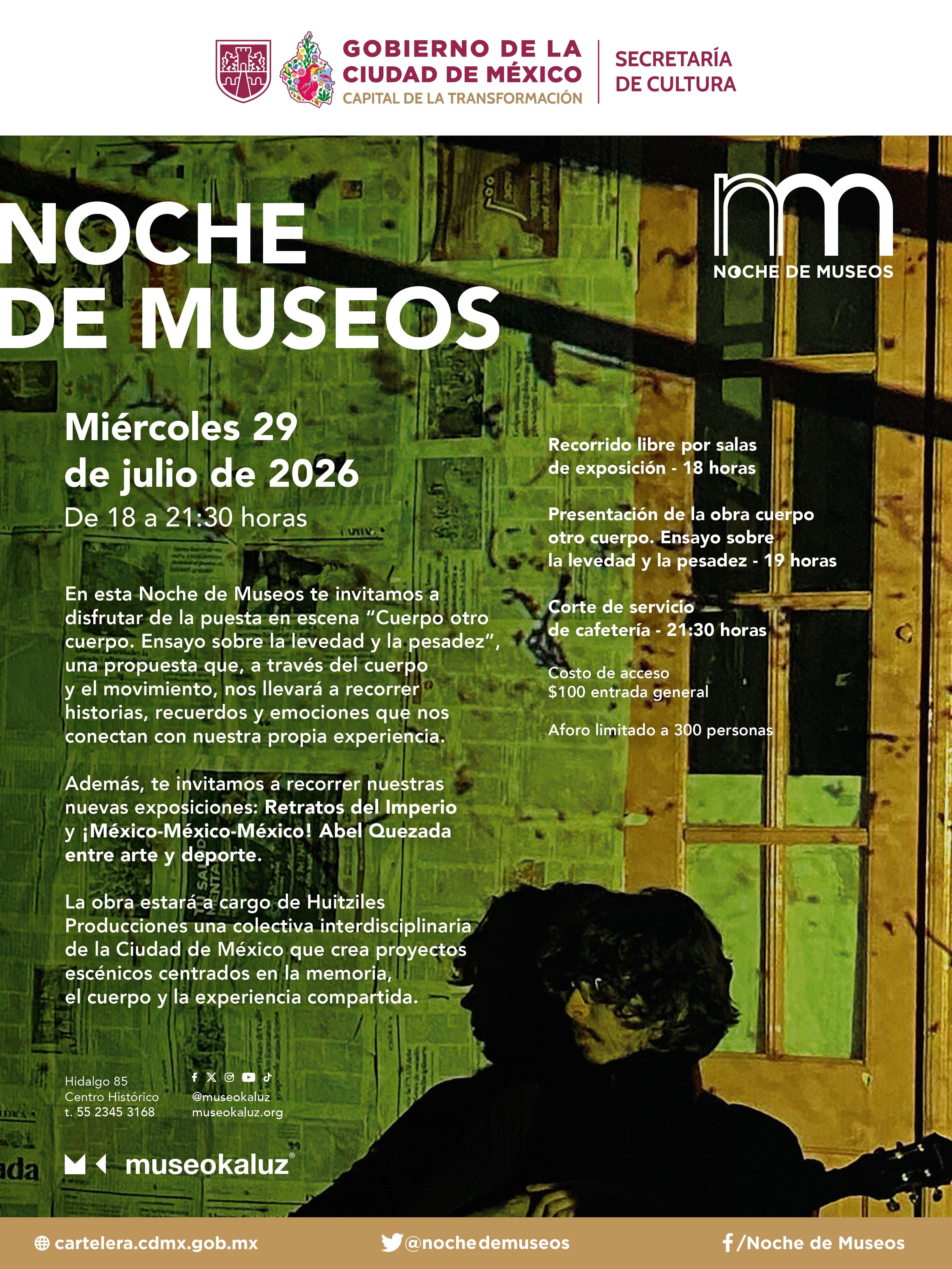 Noche de Museos en el Museo Kaluz