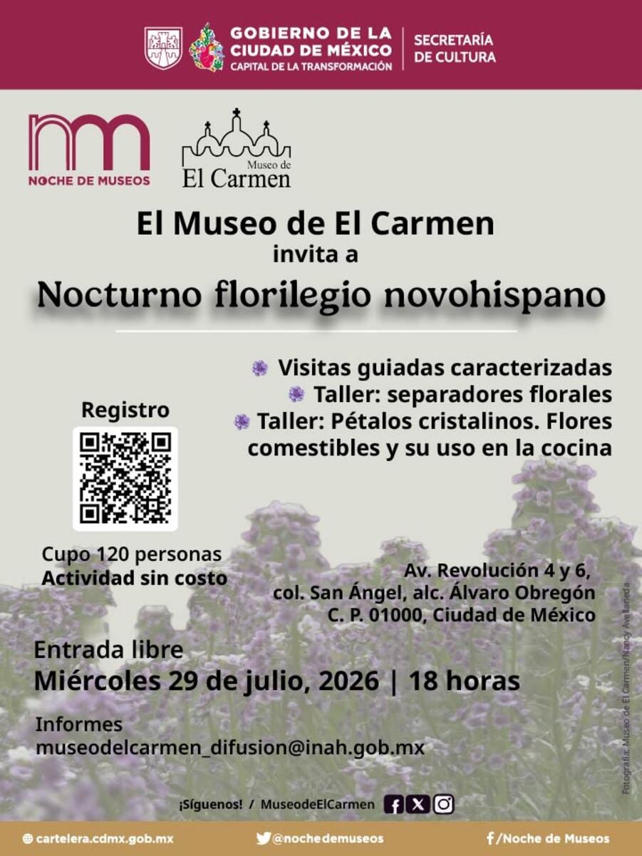 Nocturno florilegio novohispano.