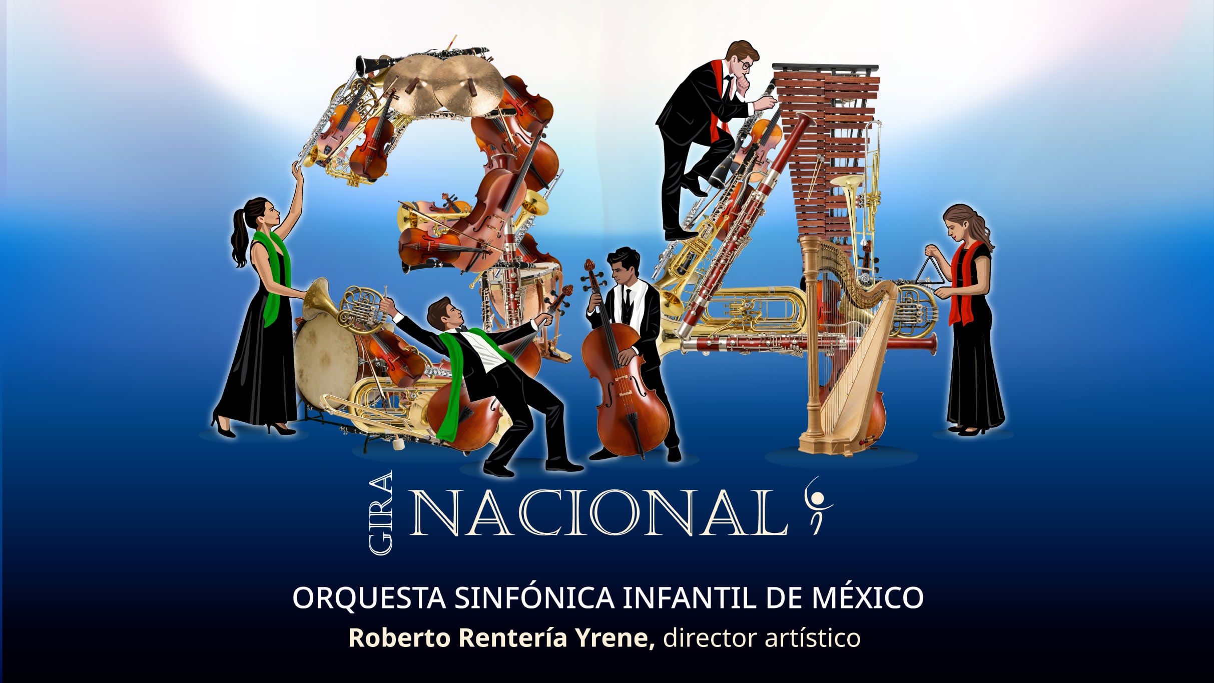 Orquesta Sinfónica Infantil de México (OSIM) 34a gira de conciertos