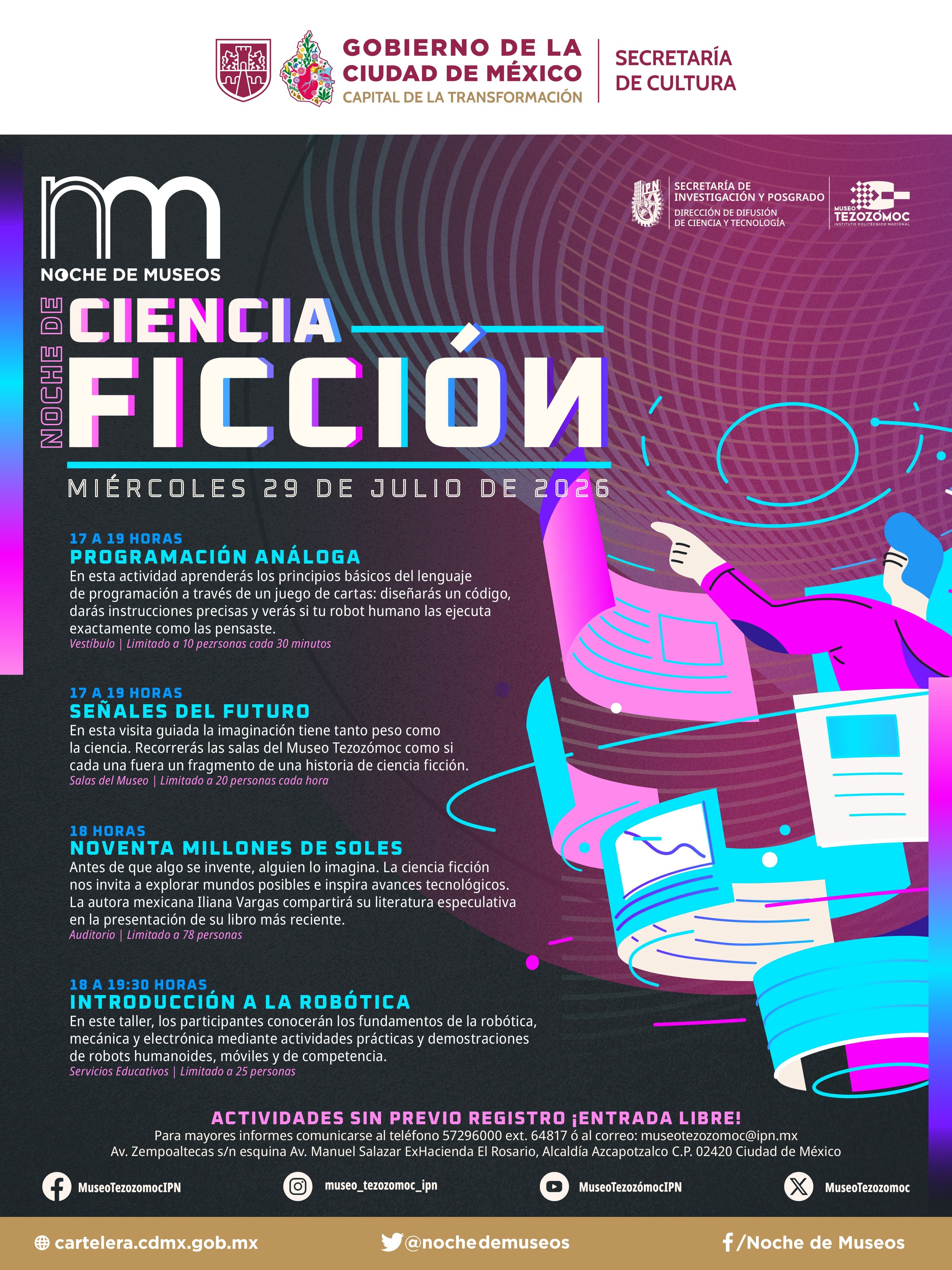 Noche de Ciencia Ficción.