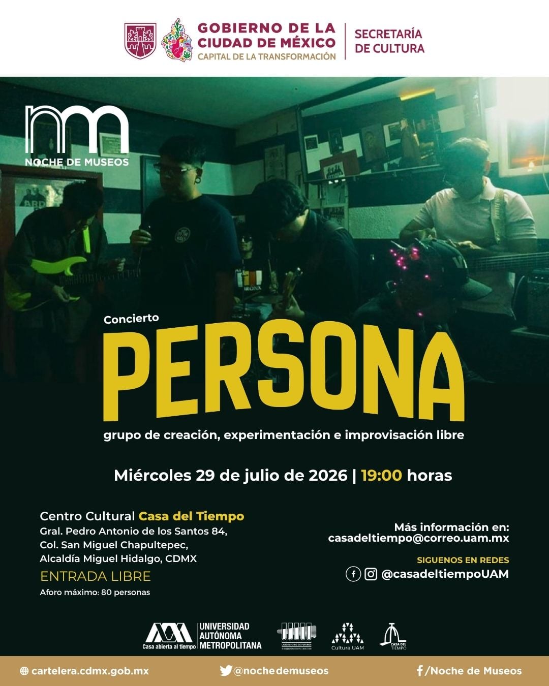Concierto PERSONA