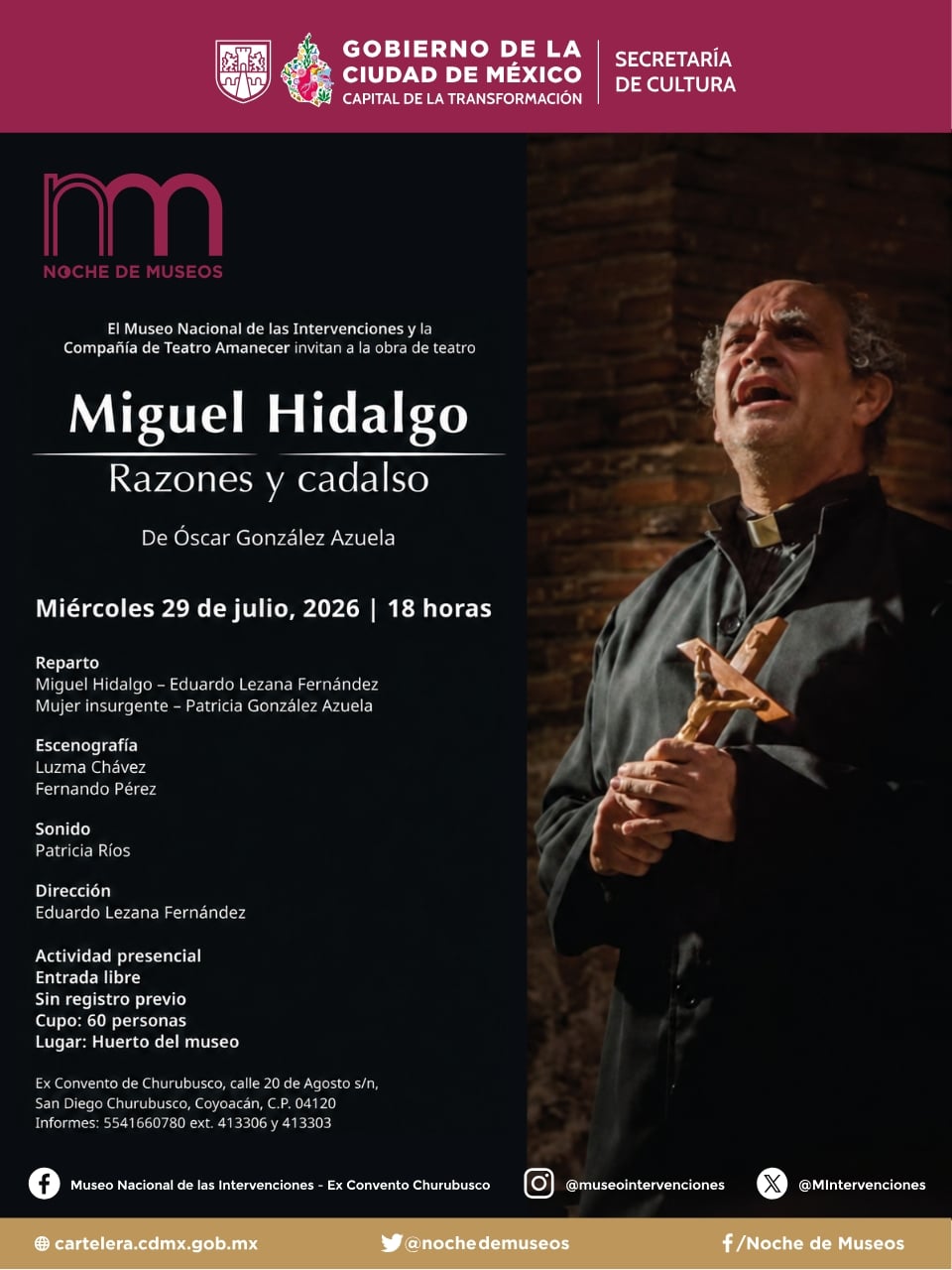 Miguel Hidalgo. Razones y cadalso.