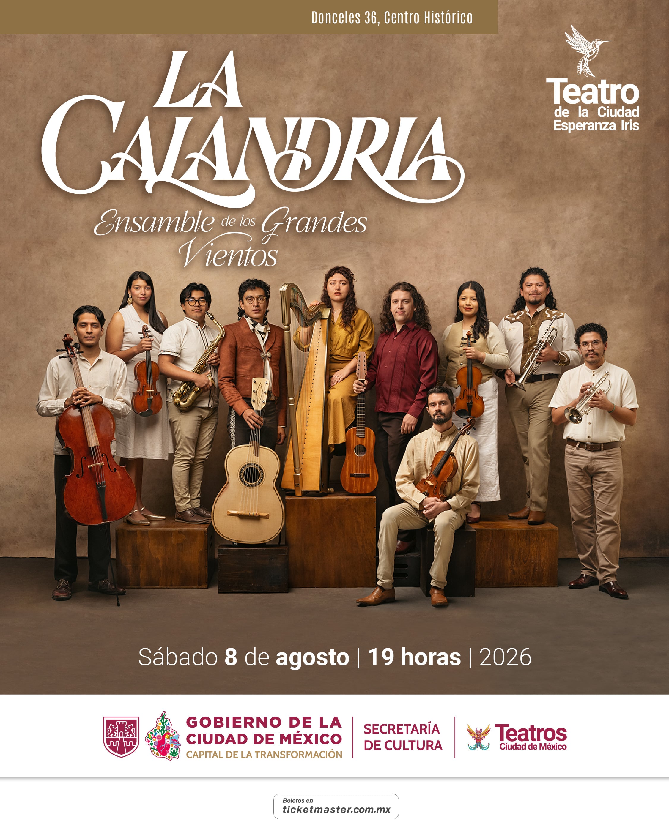 La Calandria: Ensamble de los Grandes Vientos