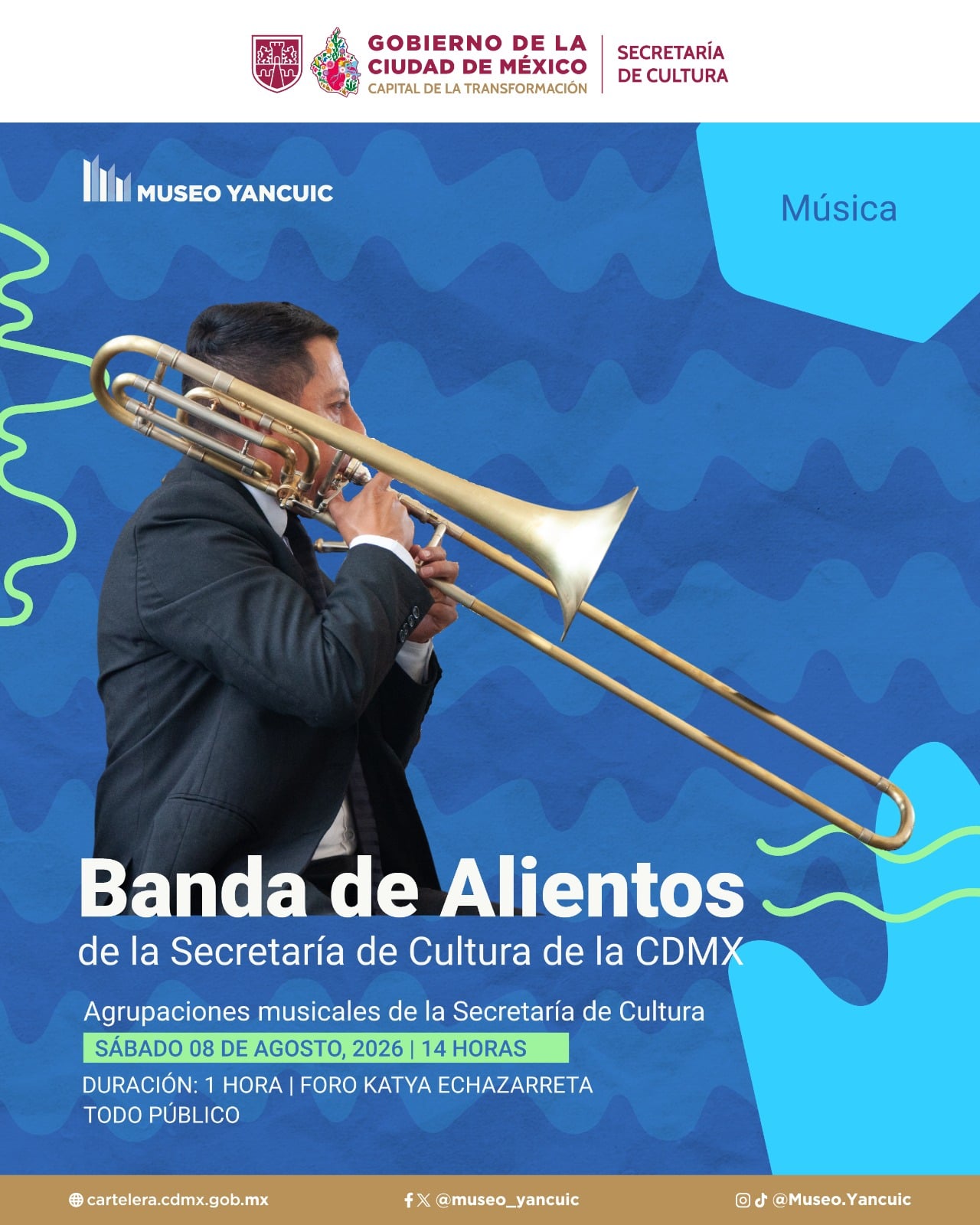 Banda de Alientos de la Secretaría de Cultura de la CDMX